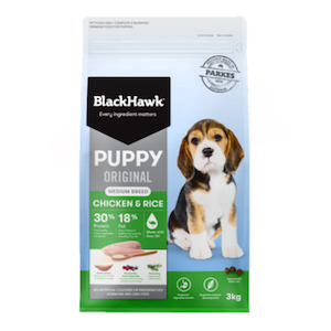 Black Hawk Original Chicken Medium Breed Puppy