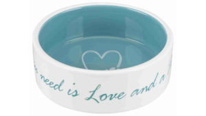 Pet’s Home Ceramic Bowl- Teal