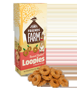 Tiny Friends Farm- Rabbit Loopies 120gm