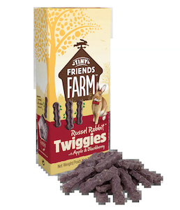 Small Animal Treats: Tiny Friends Farm- Rabbit Twiggies 120gm