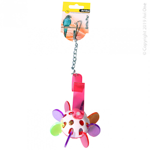 Bird Toys: Avi One Acrylic Propeller with Bell