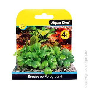 Aqua One Ecoscape Foreground Green Lobelia 4pk