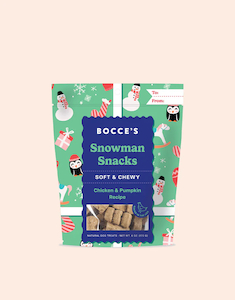 Bocce’s Dog- Soft & Chewy Snowman Snacks