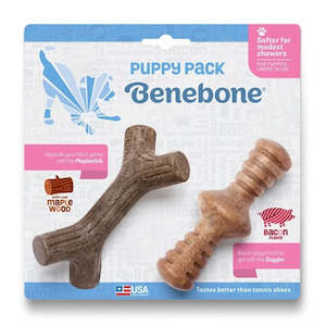 BENEBONE MAPLE & BACON CHEW TOYS - PUPPY