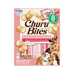 Pet: Inaba Churu Bites Chicken Wraps with Salmon Dog Treats