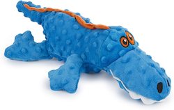 Pet: Squeaker Plush Gators Pet Toy for Small Dogs & Puppies, Soft & Durable