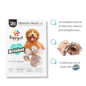 Happypet Venison Brisket Dog Treats