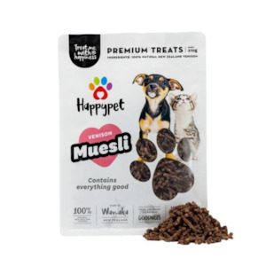 Happypet Venison Muesli Pet Treat and Topper