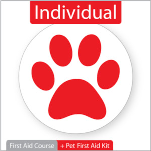 Individual Course Booking  + Pet First Aid Kit   SAVE !