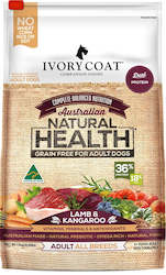 Pet: Ivory Coat Grain Free Adult Lamb & Kangaroo 13kg x 1