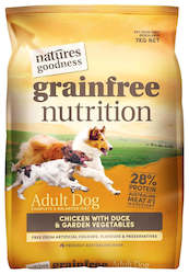 Natures Goodness Grain Free Chicken with Duck 7kg x 1