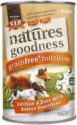 Pet: Natures Goodness Grain Free Chicken & Duck 400g x 12