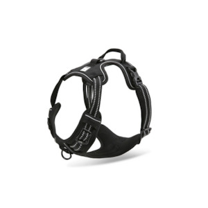 Pet: True Love Deluxe Mesh Harness Black Med