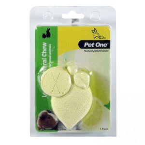 Pet One Mineral Chew Lemon 80g