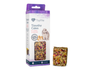 Pet: Topflite Timothy Cakes Floral Fusion 3pk