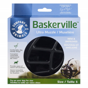 Muzzle Baskerville Ultra Size 5 Black