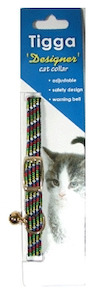 Tigga Mix Reflect Elastic Cat Collar Basic