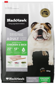 Black Hawk Dog Chicken & Rice 10kg