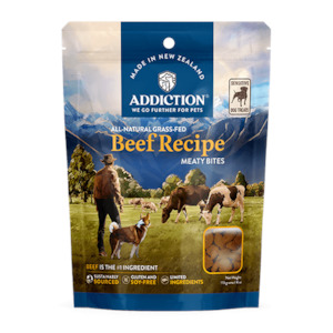 Addiction Meaty Treats Beef 113g