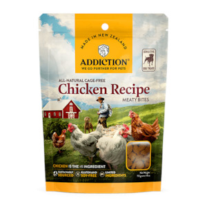 Addiction Meaty Treats Chicken 113g