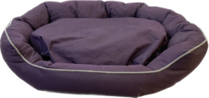 Pet: Sleepytime All Weather Oval Oed Dark Red/Purple 70cm