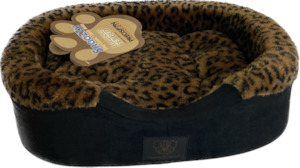 Pet: Snoozzy Daydreamer Bed w Pillow Safari X-Sml