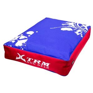 Pet: Xtrm Dog Cushion Medium Blue/Red