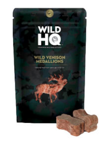 Pet: Wild HQ Dog Venison Medallions 1kg