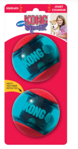 Pet: Kong Squeezz Action Ball Large 2pk