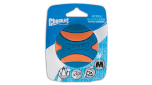 Chuckit Ultra Squeaker Ball Med 1pk