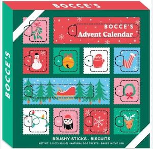 Pet: Bocce's Dog Advent Treat Calendar 100g