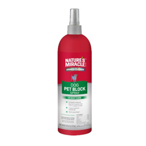 Nature's Miracle Advanced Platinum Dog Pet Block Spray 473ml