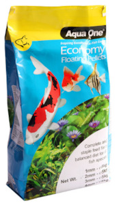 Aqua One Economy Pellet 2mm Bag 5kg