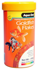 Aqua One Goldfish Flakes 100g