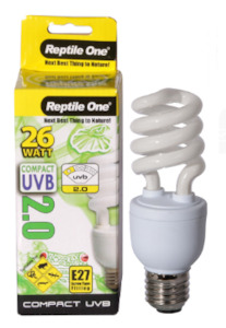 Pet: Reptile One Bulb Compact UVB 2.0 26W E27