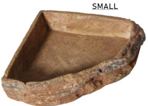 Pet: Reptile One Corner Dish Small