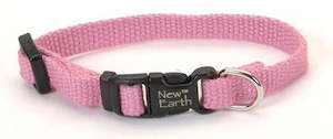 Pet: Coastal New Earth® Soy Dog Collar - Rose