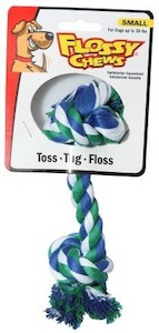 Flossy Chew Dog Tug Toy - Small