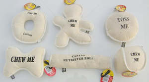 Canvas Dog Toys - Asstd