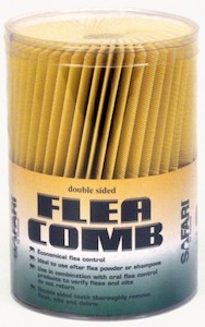 Safari Flea Comb - Plastic (Pkt-100)