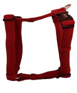 Dog Harness - Dog Gone NanoSuede Luxurious Red