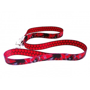 Sublime Reversible Dog Lead -Guitar Red 120cm (4ft)