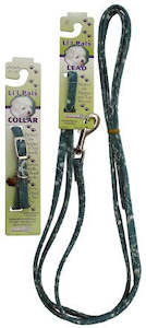 Li'l Pals Cute Suede Embroidered Collar and Lead Set for Toy Breeds