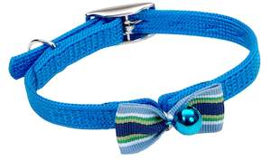 Pretty Sassy Cat Safety Collar with Bow with Cat Bell.