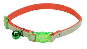 Too! Green Suede Tone Tone Cat Collars