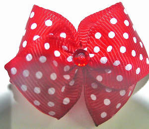 Pet: Doggie Bow Hair Clips