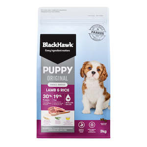 Black Hawk - Puppy Lamb & Rice Small Breed 10kg