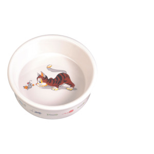 Cat Dish - Comic Cat 11cm