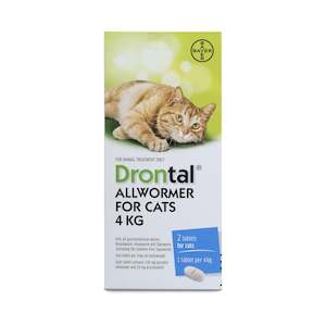 Drontal - Wormer For Cats 4kg