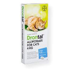 Pet: Drontal - Cat Wormer for 6kg Cats